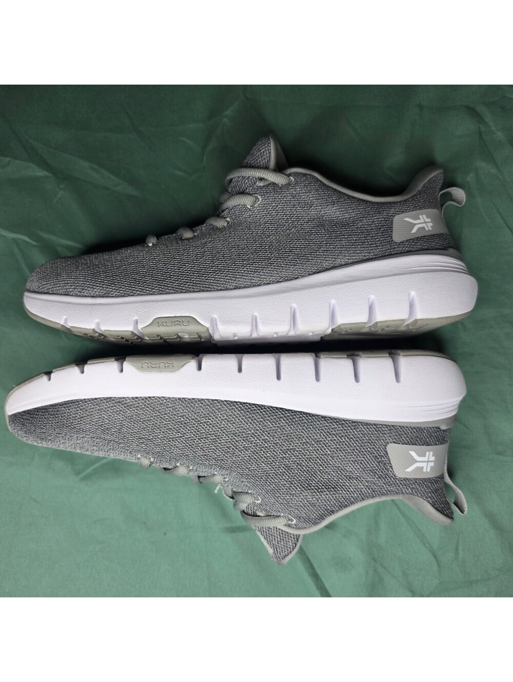 Kuru FLEX Via Men's. 9.5 Cool Gray Bright White - Picture 5 of 9